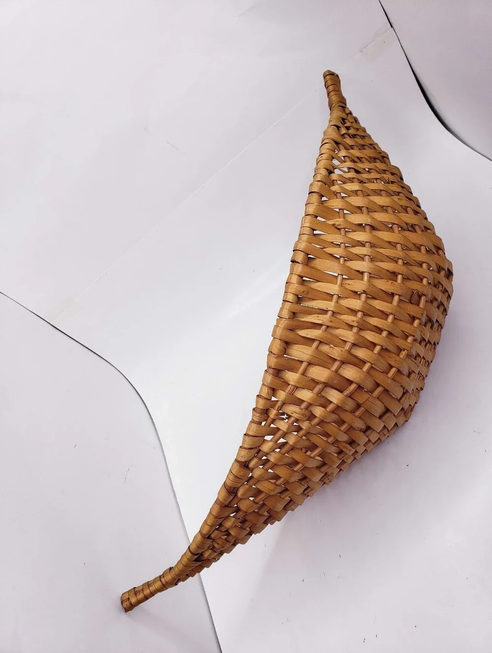 Vintage rattan woven